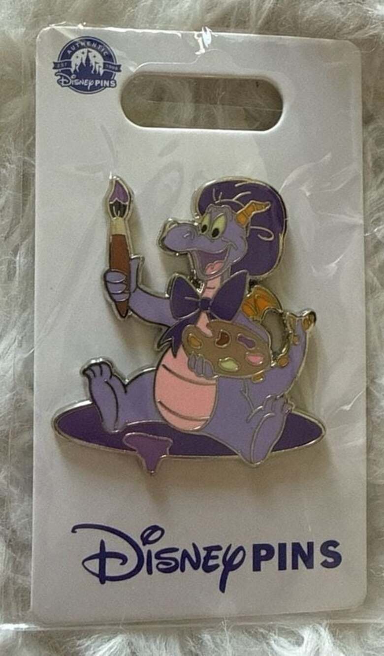 Disney Parks Figment Painter Artist Enamel Pin Festival of the Arts